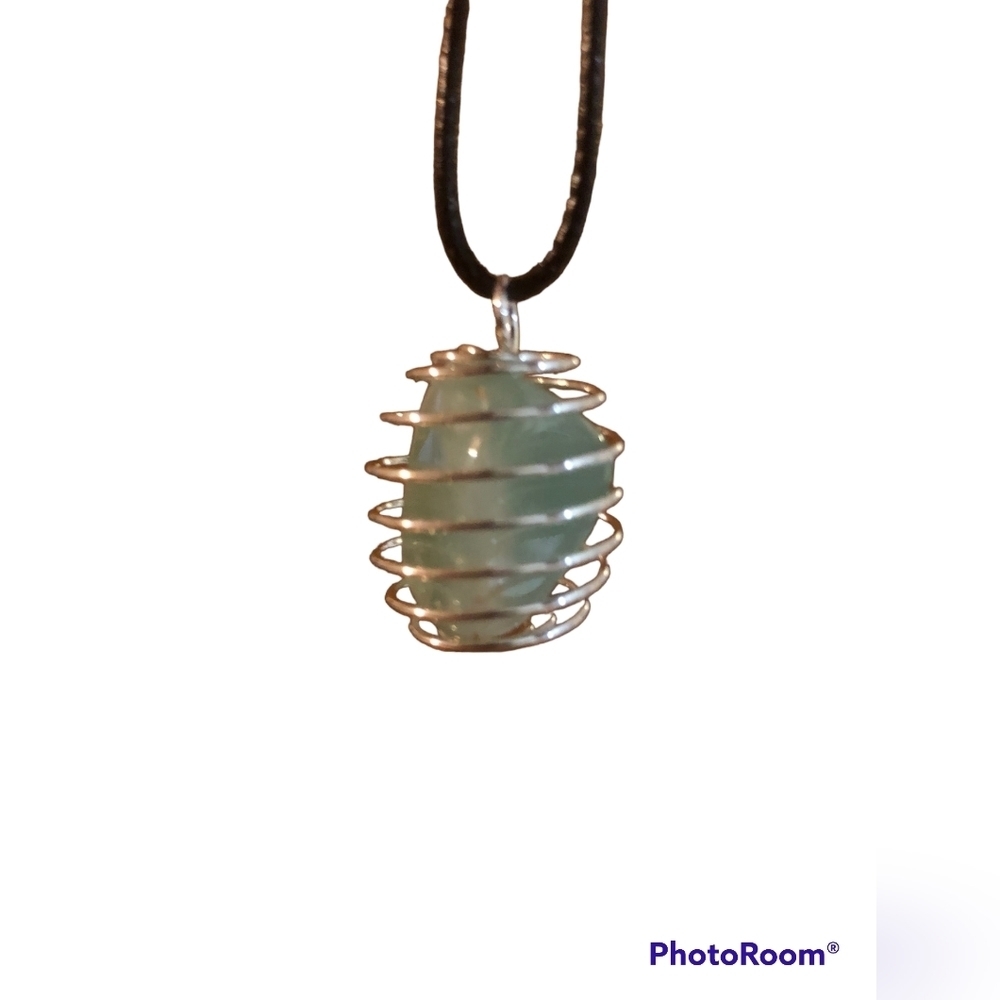 Aventurine Cord Necklace unisex